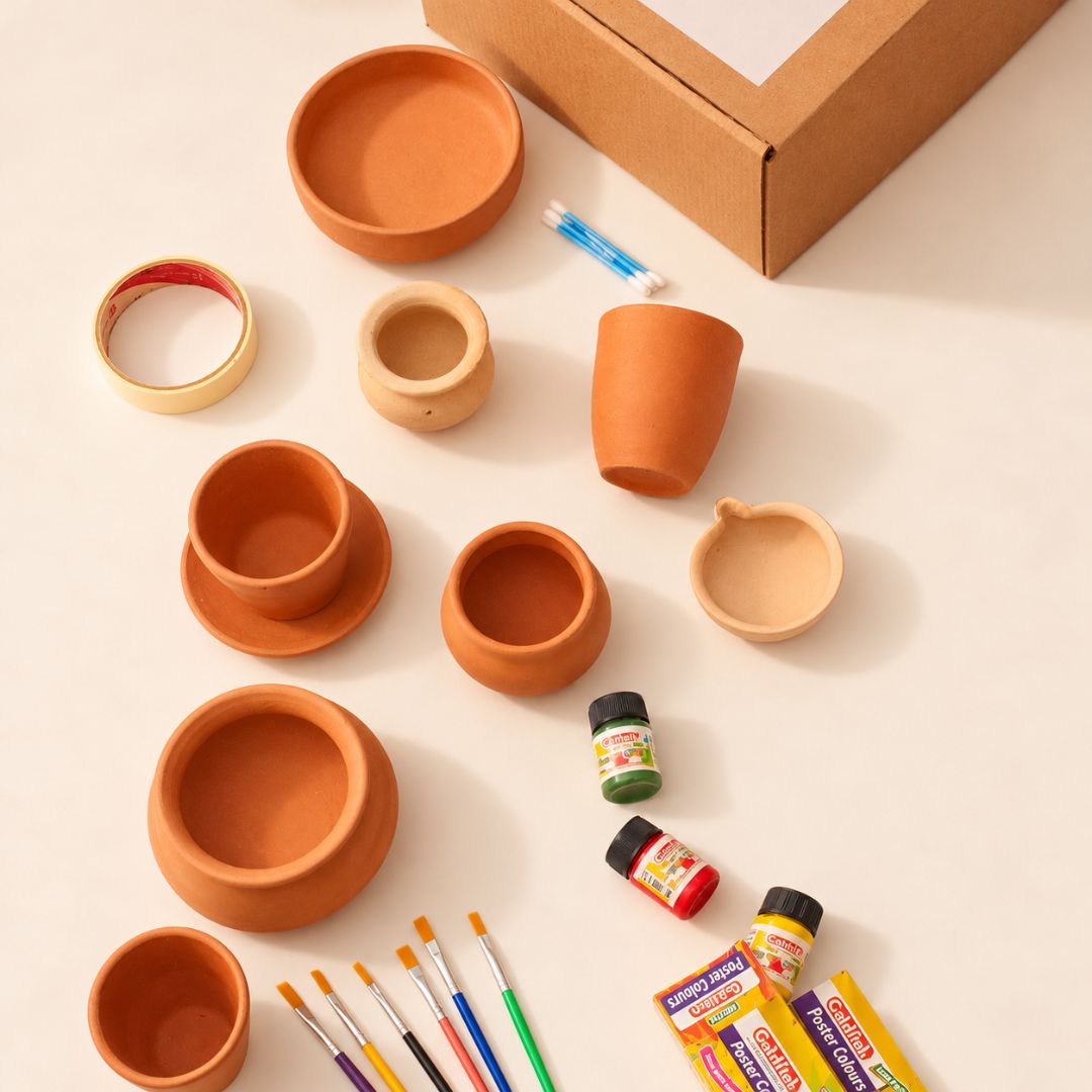 Pottery Painting Box