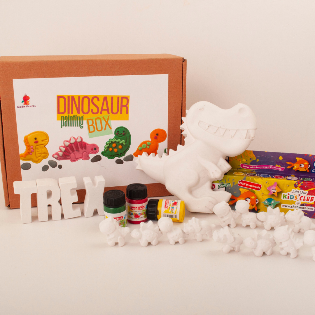 Dinosaur Painting Box