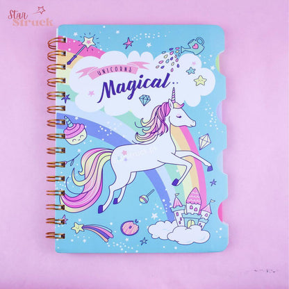 Unicorn Magical Spiral Notebook