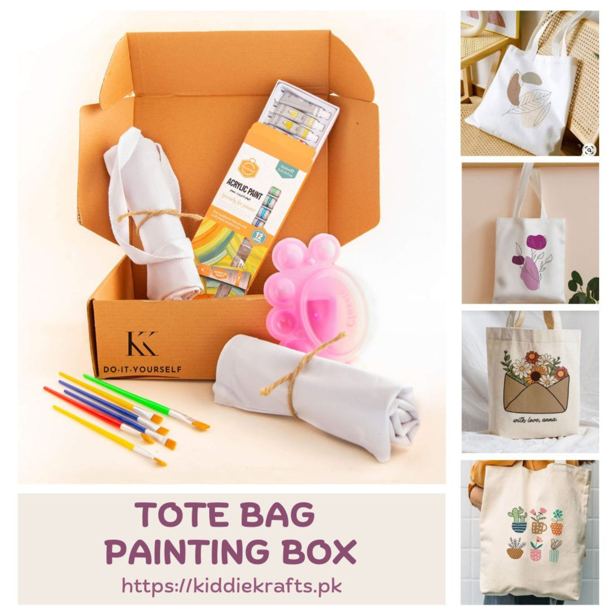 Tote Bag Painting Kit