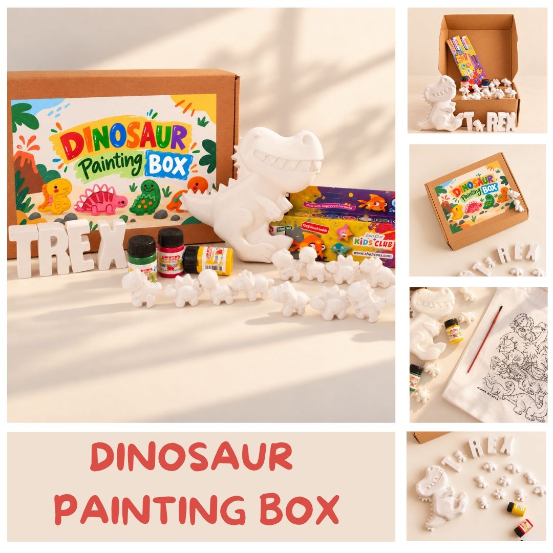 Dinosaur Painting Box
