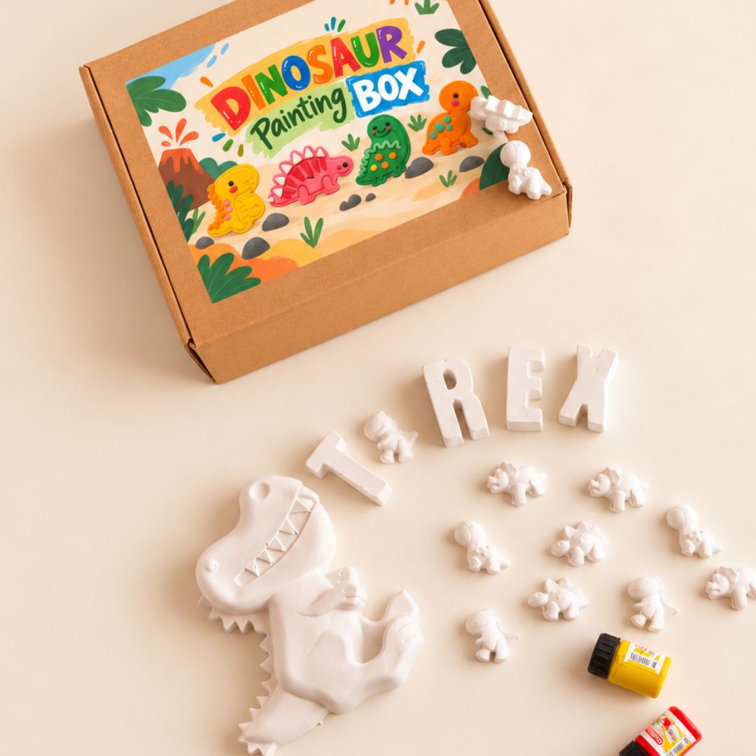 Dinosaur Painting Box