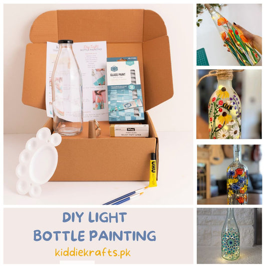 DIY Light Bottle Painting Box