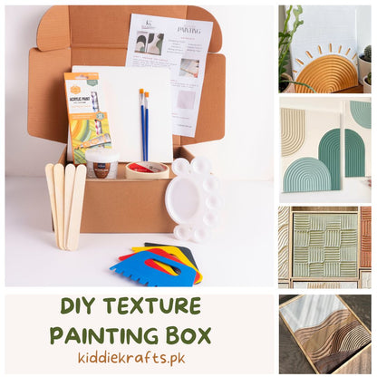 DIY Texture Painting Box