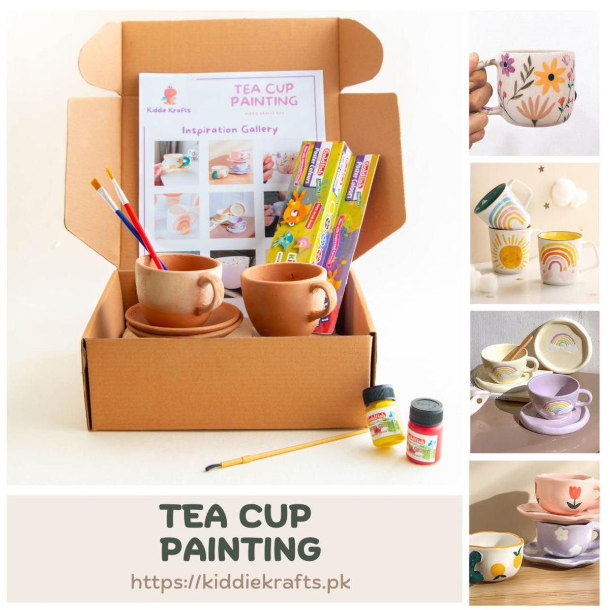 Tea Cup Painting Box