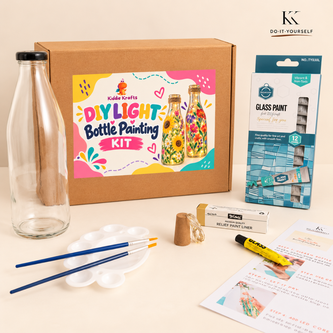 DIY Light Bottle Painting Box