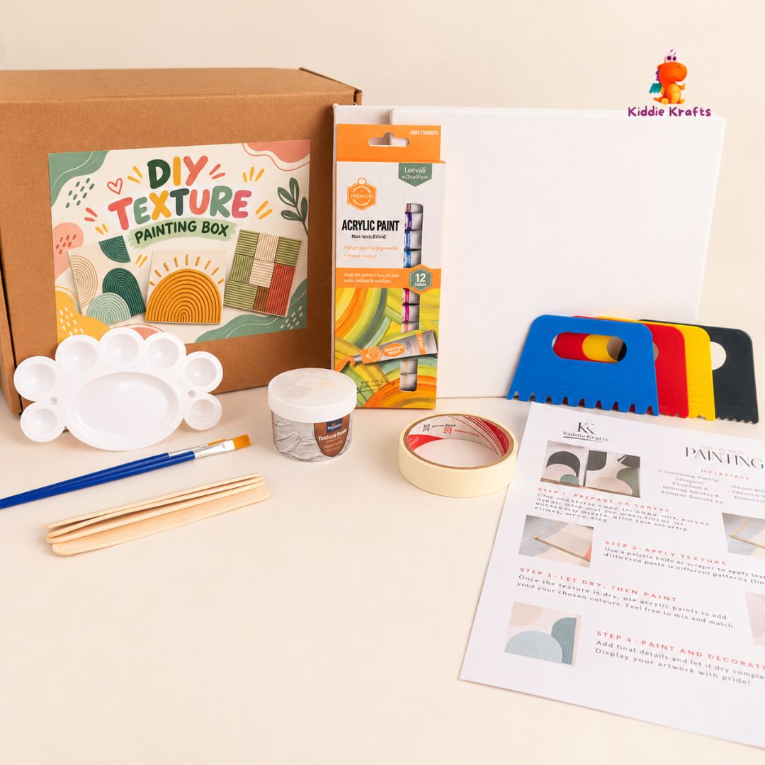 DIY Texture Painting Box