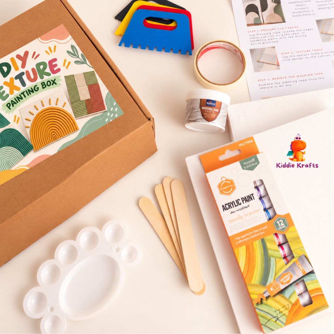 DIY Texture Painting Box
