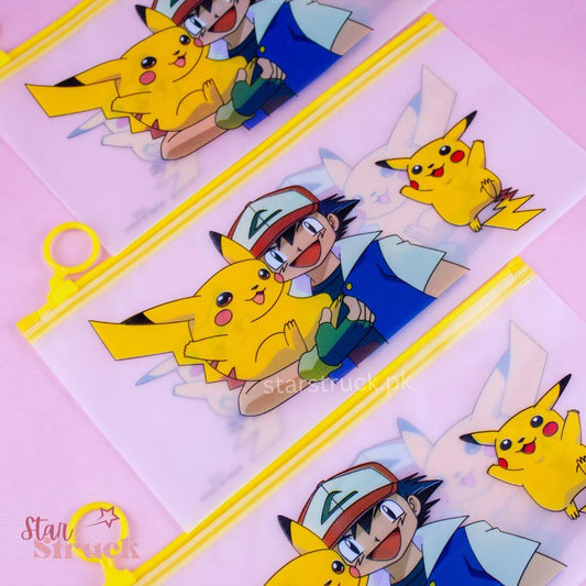 Pikachu Transparent Pouch