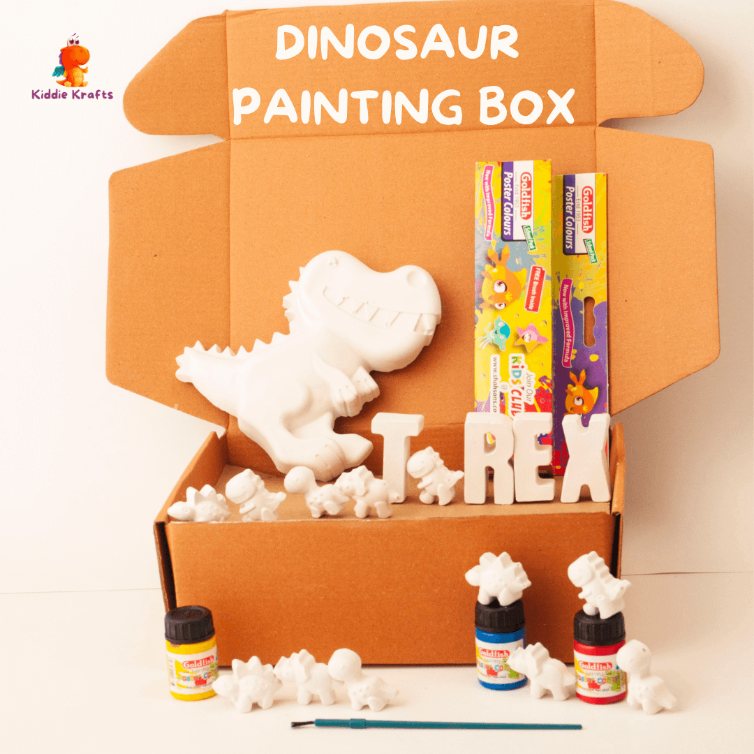 Dinosaur Painting Box