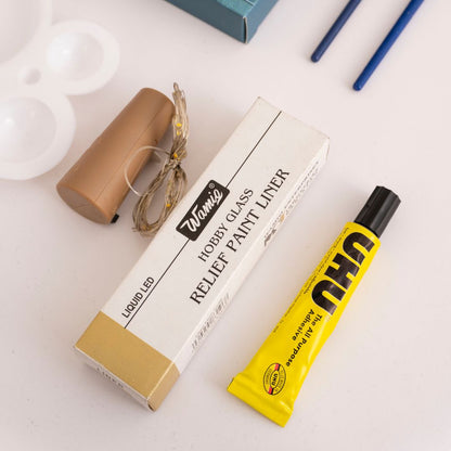 DIY Light Bottle Painting Box