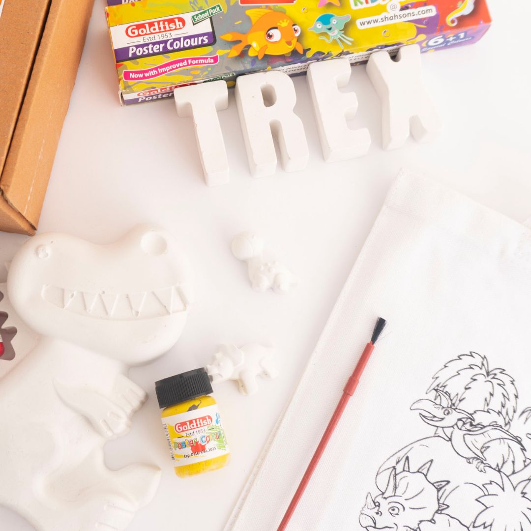 Dinosaur Painting Box