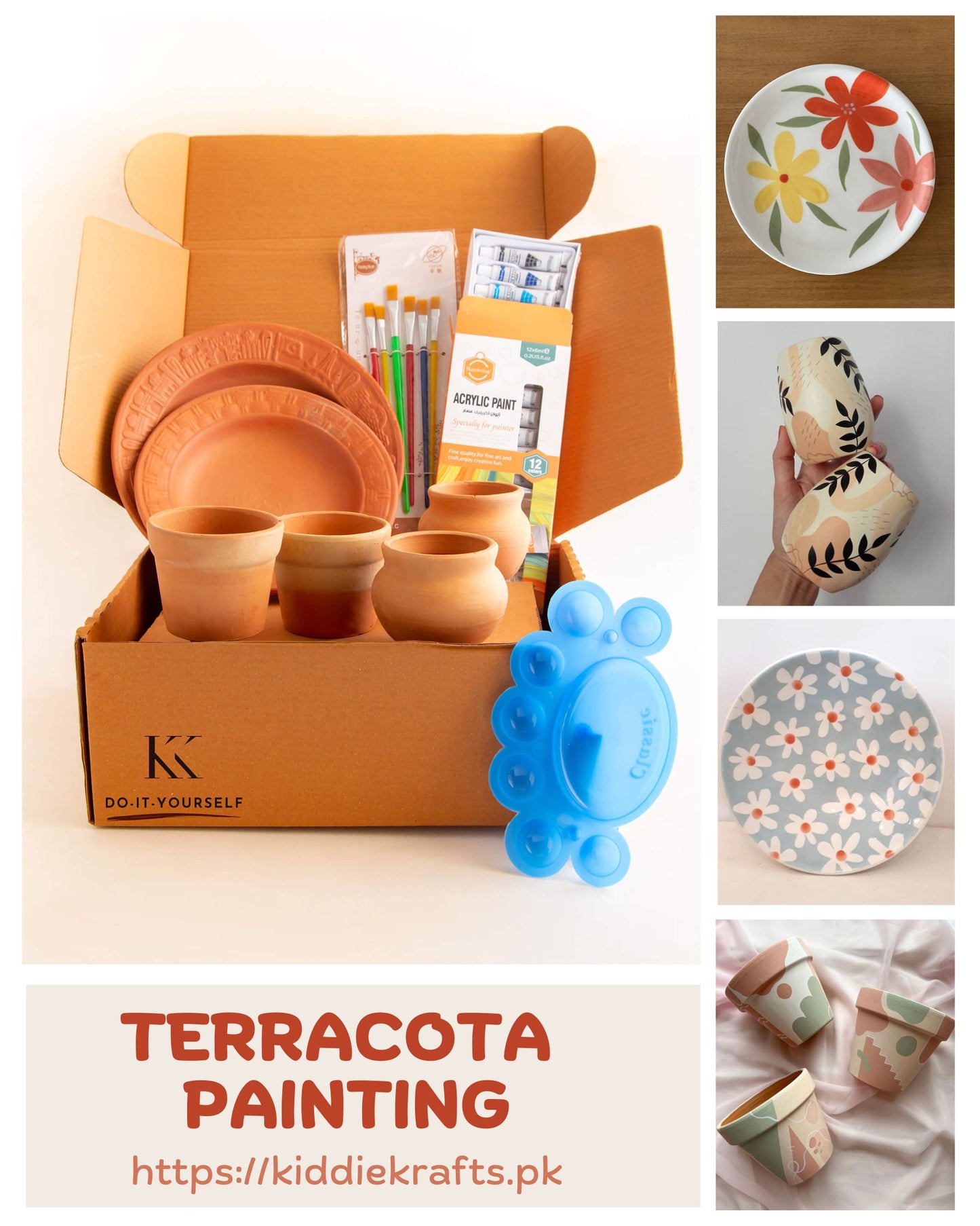 Terracota Painting Box