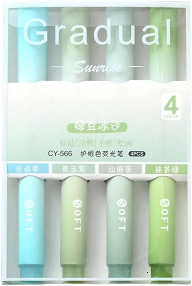 Pastel Highlighters - 4pcs