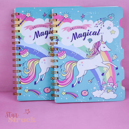 Unicorn Magical Spiral Notebook