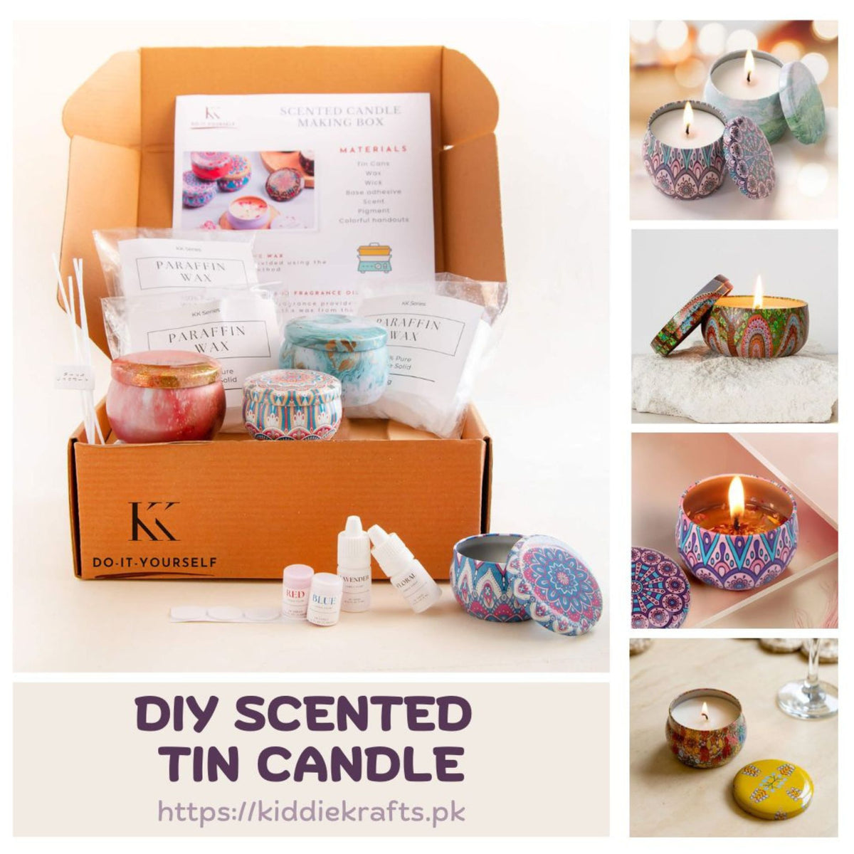 Classy DIY Candle Making Box