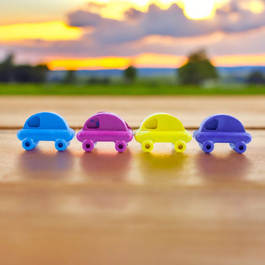 Colorful Cars Crayon Set