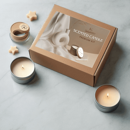 Rose Gold Candle Making Box