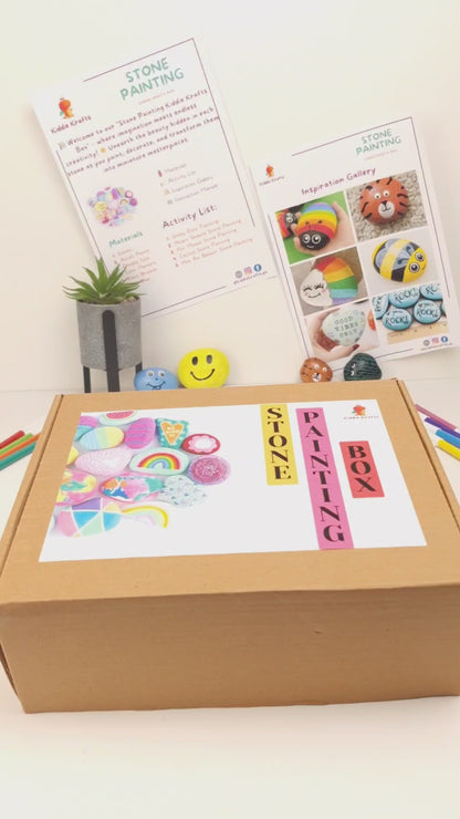 Stone Painting Kiddie Krafts Box