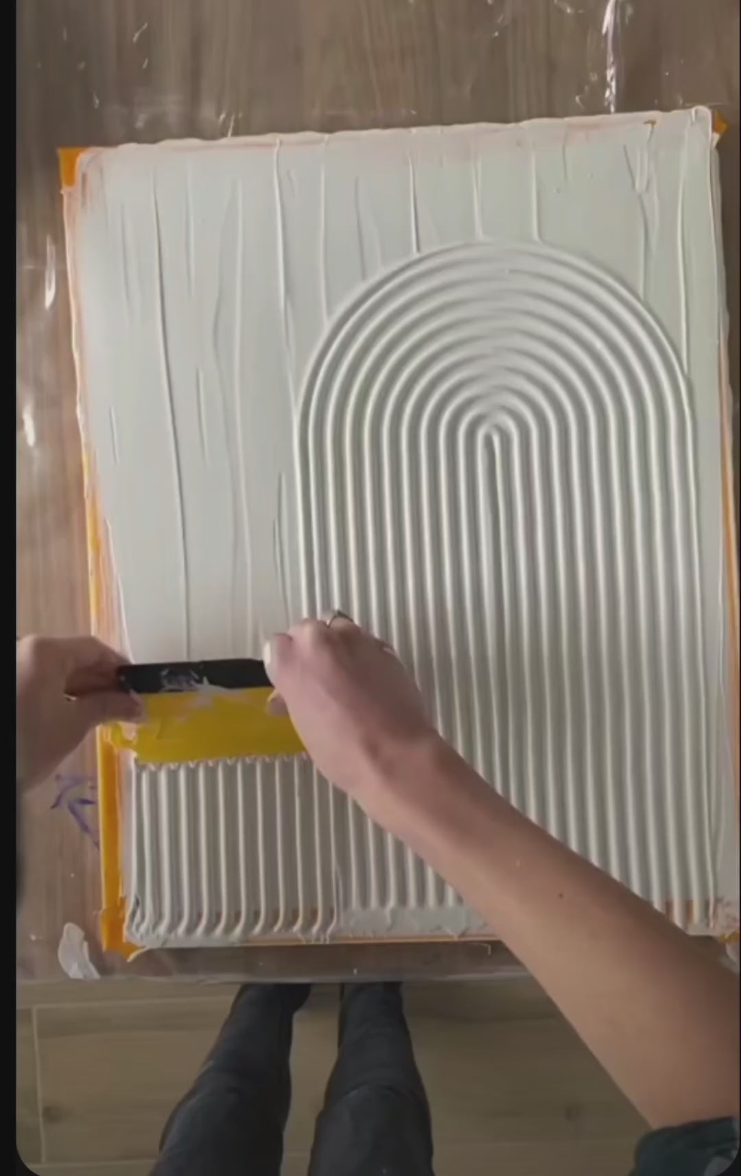 DIY Texture Painting Box