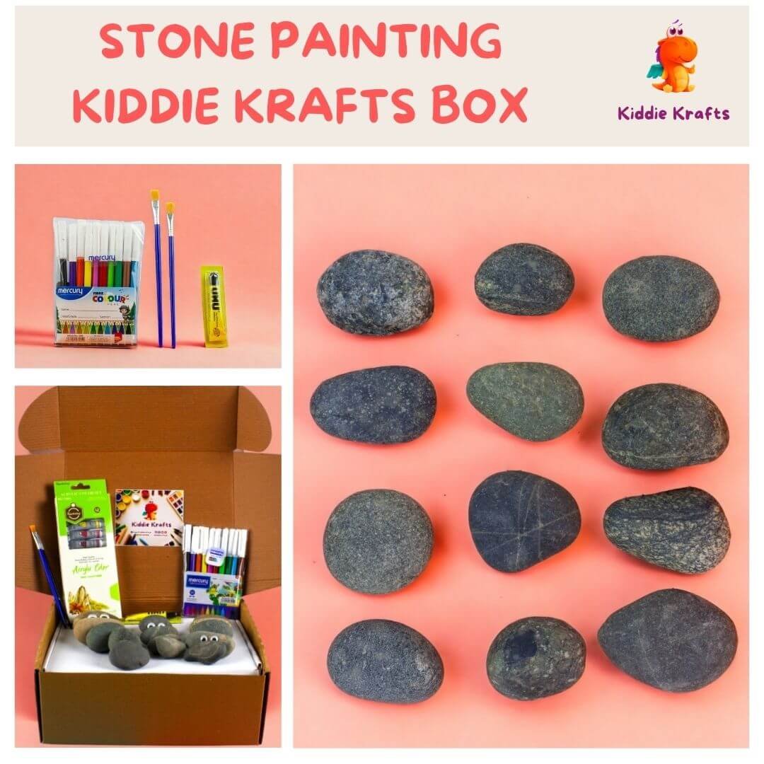 Stone Painting Kiddie Krafts Box