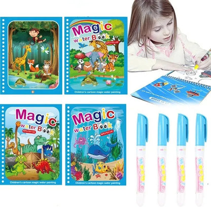 Magic Water Coloring Book