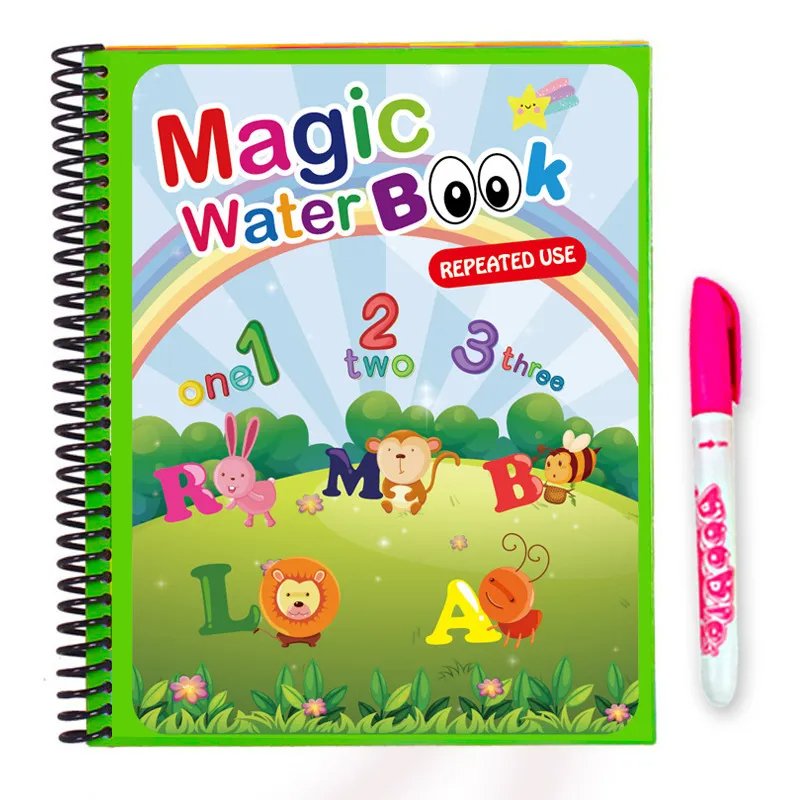 Magic Water Coloring Book