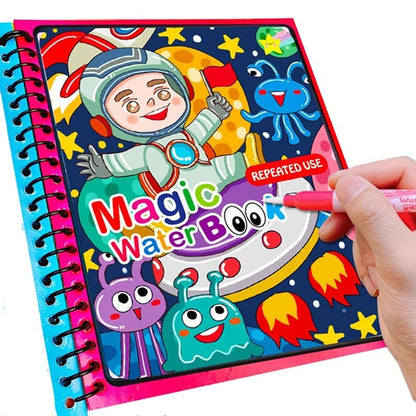 Magic Water Coloring Book